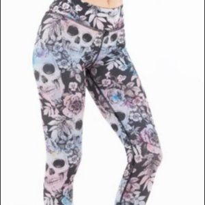 Skull Leggings High